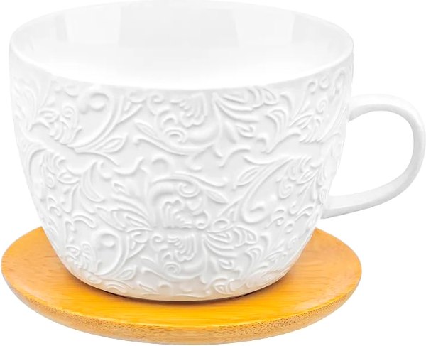Чашка с блюдцем Elan Gallery Лоза / 950374 - фото