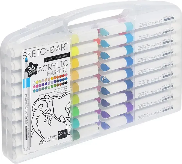Набор маркеров Sketch & Art 22-0147 - фото
