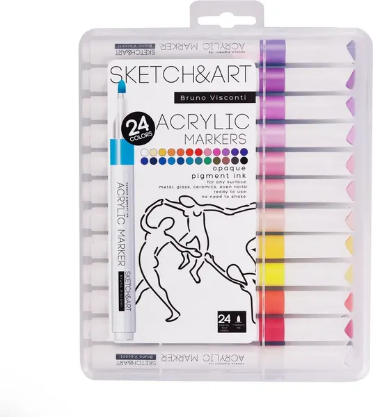 Набор маркеров Sketch & Art 22-0127 - фото