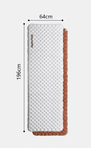 Туристический коврик Naturehike 196х64х7см / CNH22DZ016-CSS196
