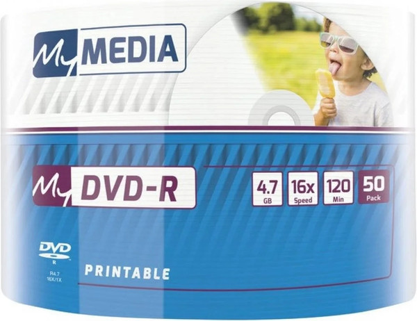 Набор дисков DVD-R MyMedia Printable 16x 4.7Gb / 69202
