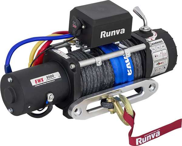 Лебедка автомобильная Runva 9500lbs 4350кг / EWX9500SSR - фото