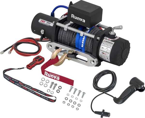Лебедка автомобильная Runva 9500lbs 4350кг / EWX9500SSR