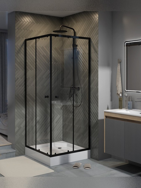 Душевой уголок Teymi Helmi 80х80 / T00602