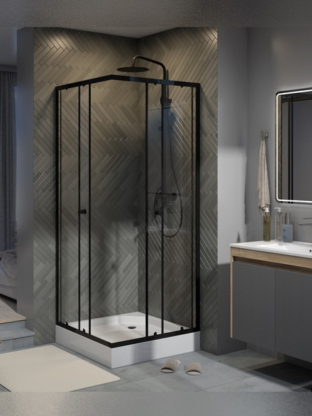 Душевой уголок Teymi Helmi 80х80 / T00602