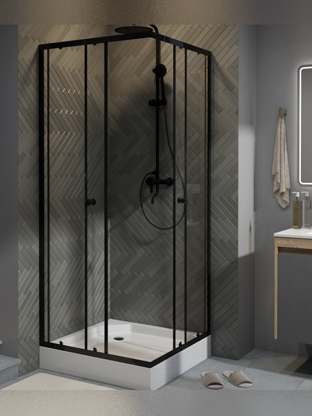 Душевой уголок Teymi Helmi 80х80 / T00602