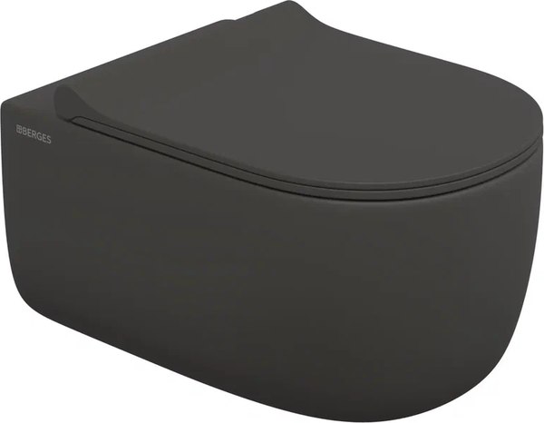 Унитаз подвесной Berges Ego XL Rimless / 080218 - фото