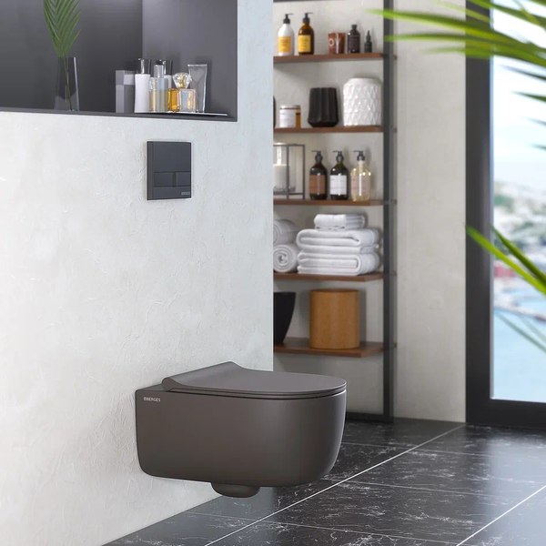 Унитаз подвесной Berges Ego XL Rimless / 080218