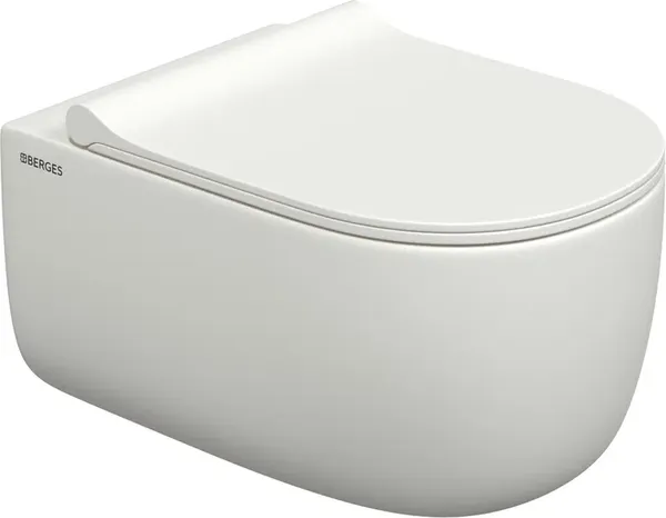 Унитаз подвесной Berges Ego XL Rimless / 082218 - фото