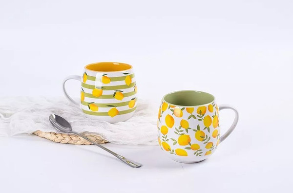 Набор кружек Arya Lemon Line / 8680943256393