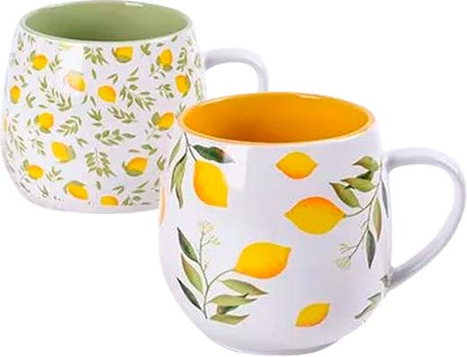 Набор кружек Arya Lemon Tree / 8680943256409 - фото