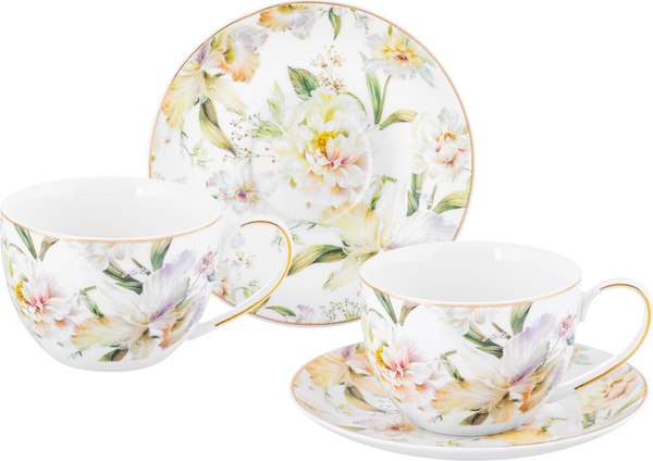 Набор для чая/кофе Elan Gallery Корнелия / 730852 - фото