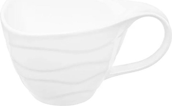 Чашка с блюдцем Elan Gallery Айсберг волны / 540941