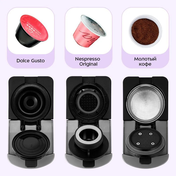 Кофеварка эспрессо Kitfort КТ-7656