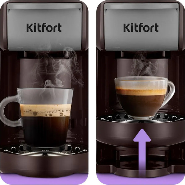 Кофеварка эспрессо Kitfort КТ-7656