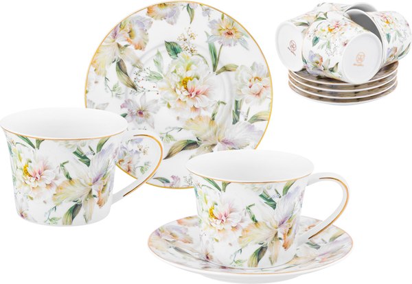 Набор для чая/кофе Elan Gallery Корнелия / 730847 - фото