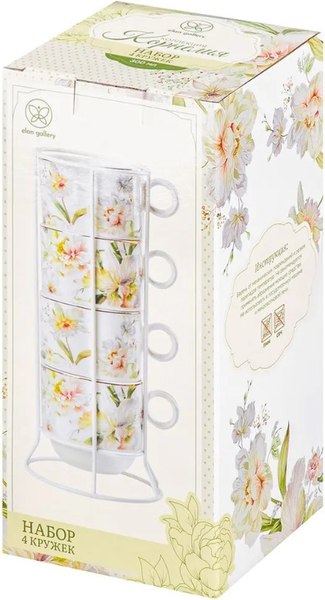 Набор для чая/кофе Elan Gallery Корнелия / 730834