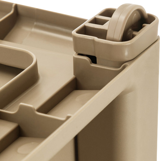 Комод пластиковый El Casa Elegance 4-х секционный / 640589