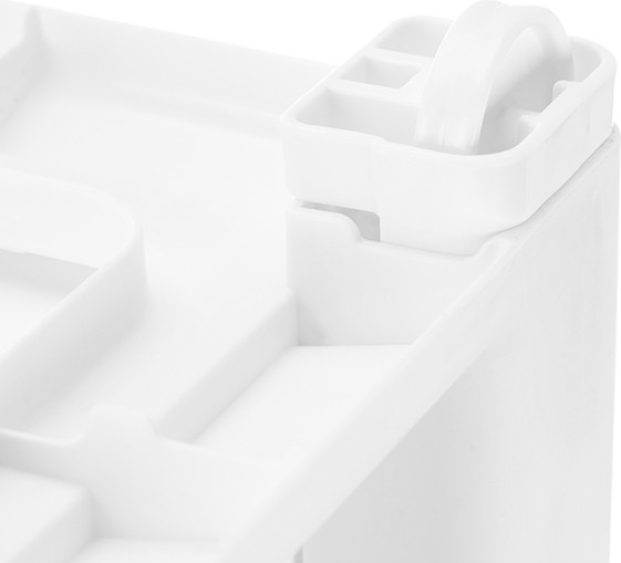 Комод пластиковый El Casa Elegance 4-х секционный / 640540