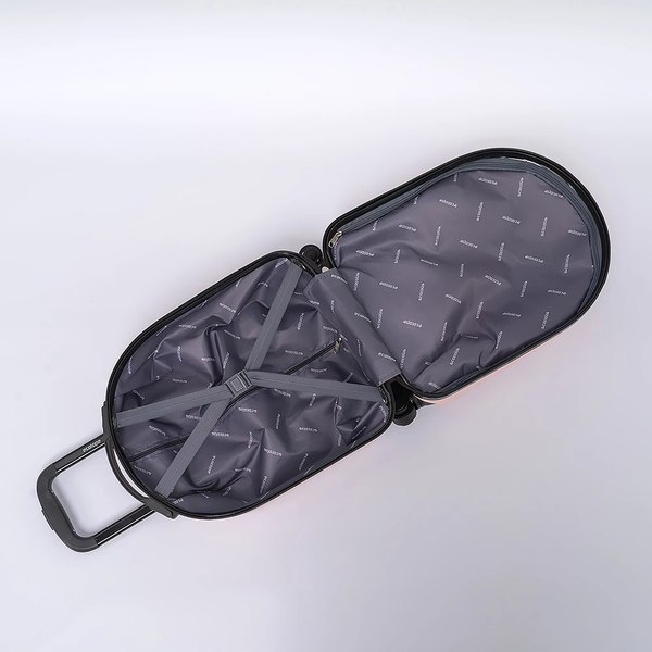 Чемодан на колесах Ecotope Заяц / 324-E-1-16-PNK