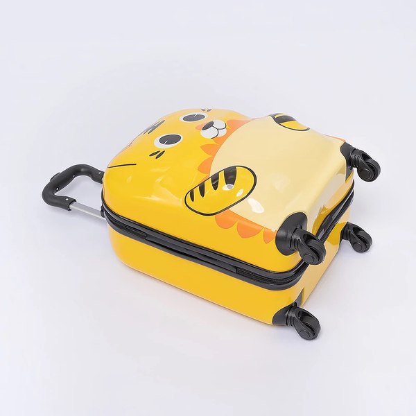 Чемодан на колесах Ecotope Тигр / 324-L-1-16-YLW