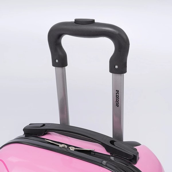 Чемодан на колесах Ecotope Кошка / 324-M-1-16-PNK