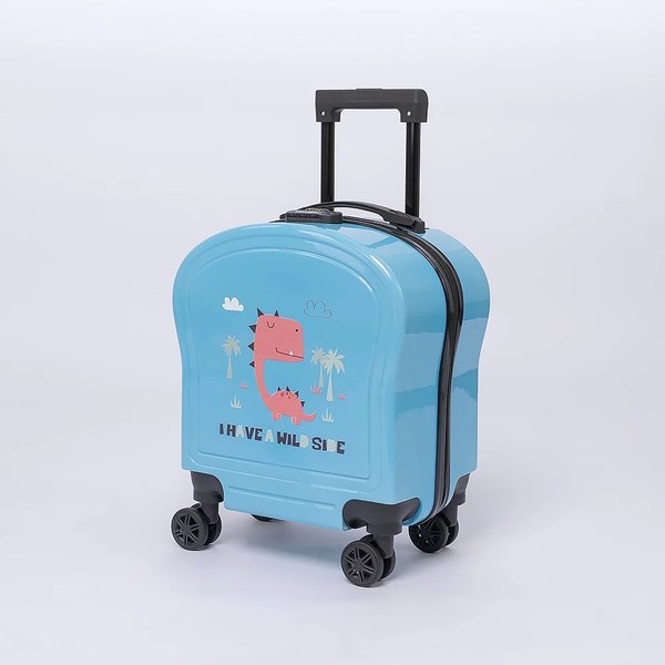 Чемодан на колесах Ecotope Динозавр / 324-S-1-16-NAV