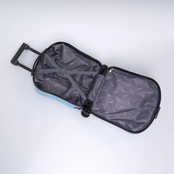 Чемодан на колесах Ecotope Динозавр / 324-S-1-16-NAV