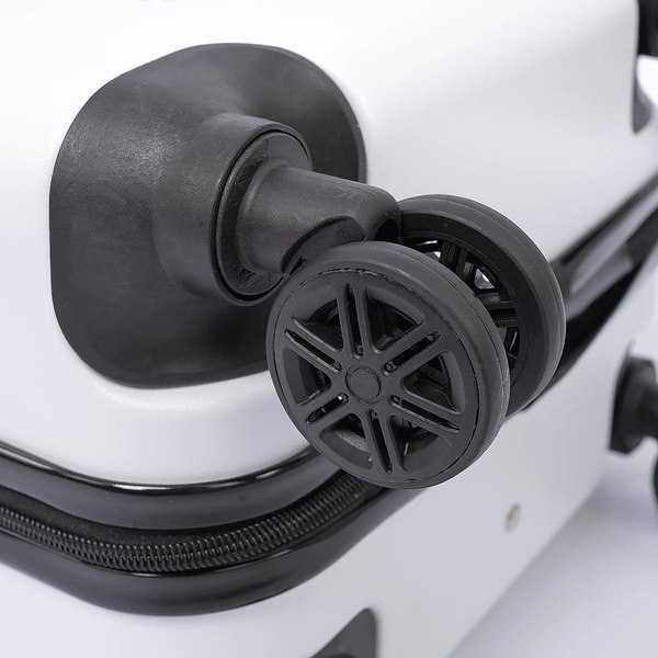 Чемодан на колесах Ecotope Фламинго / 324-Z-2-16-WHT