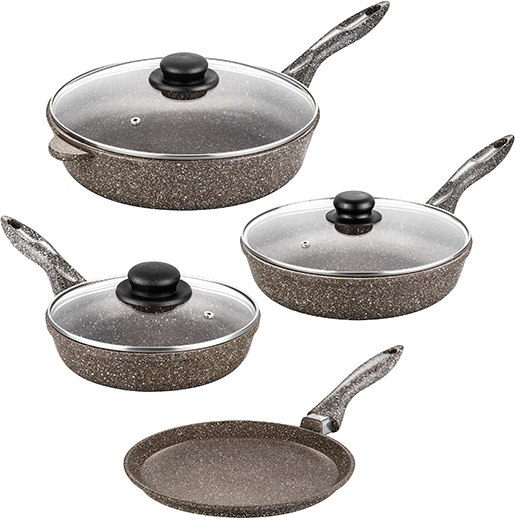Набор сковородок Elan Gallery Гармония вкуса / 120318+4 - фото
