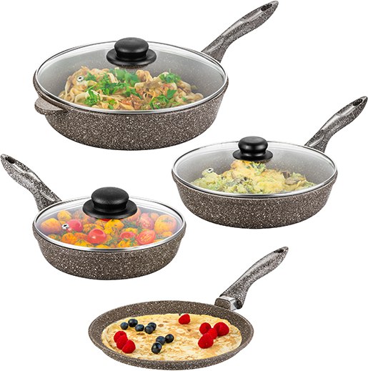 Набор сковородок Elan Gallery Гармония вкуса / 120318+4