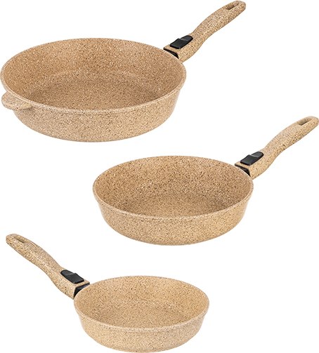 Набор сковородок Elan Gallery Гармония вкуса / 121134+3