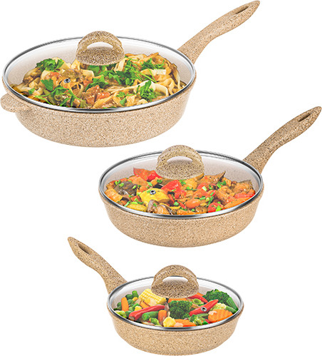 Набор сковородок Elan Gallery Гармония вкуса / 121129+3