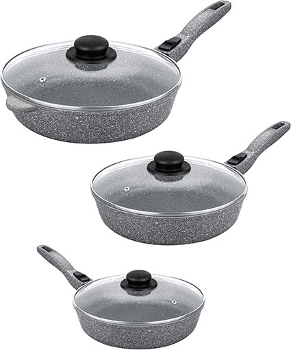 Набор сковородок Elan Gallery Гармония вкуса / 120587+3 - фото