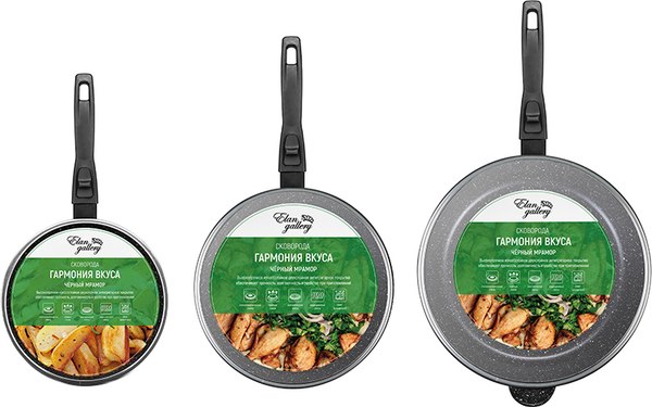 Набор сковородок Elan Gallery Гармония вкуса / 120134+3