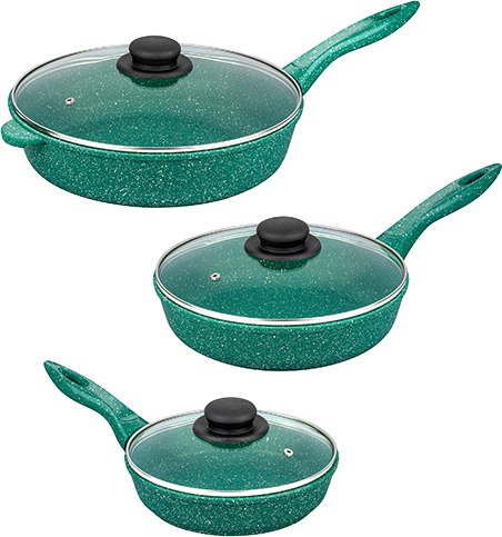 Набор сковородок Elan Gallery Гармония вкуса / 120631+3 - фото