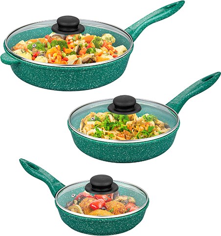 Набор сковородок Elan Gallery Гармония вкуса / 120631+3