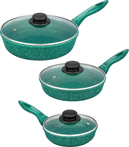 Набор сковородок Elan Gallery Гармония вкуса / 120629+3 - фото