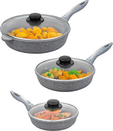 Набор сковородок Elan Gallery Гармония вкуса / 120577+3