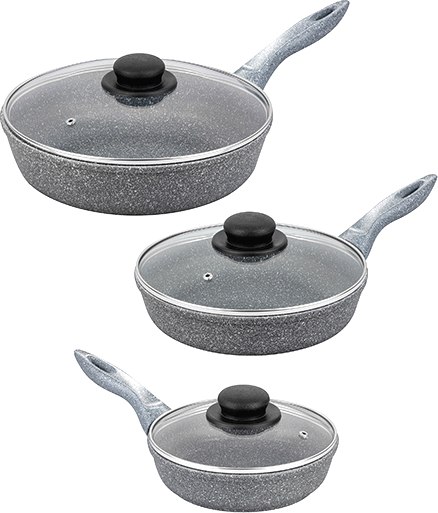 Набор сковородок Elan Gallery Гармония вкуса / 120575+3 - фото