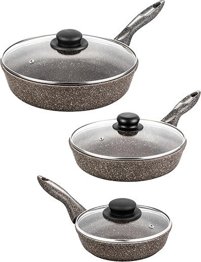 Набор сковородок Elan Gallery Гармония вкуса / 120311+3 - фото