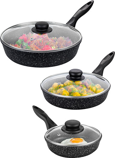 Набор сковородок Elan Gallery Гармония вкуса / 120137+3