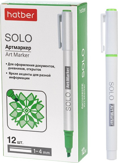 Текстовыделитель Hatber Solo Neon / HL_088690