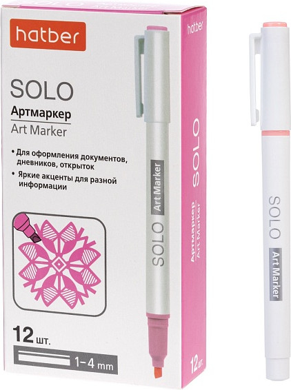 Текстовыделитель Hatber Solo Neon / HL_088692