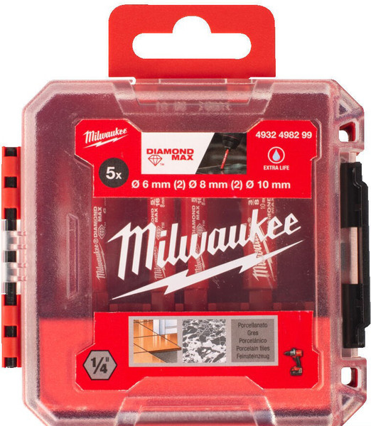 Набор сверл Milwaukee Diamond Max / 4932498299 - фото