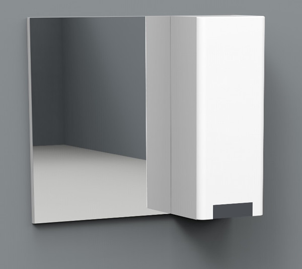 Шкаф с зеркалом для ванной Maroni Roma-70 - фото