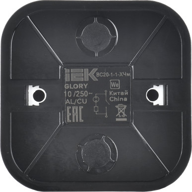 Выключатель IEK Glory EVH11-K02M-10