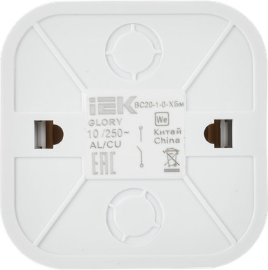 Выключатель IEK Glory EVH14-K01M-10