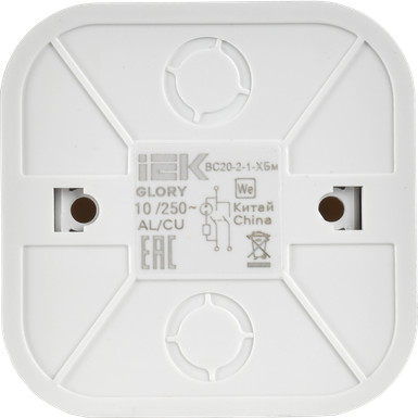 Выключатель IEK Glory EVH21-K01M-10