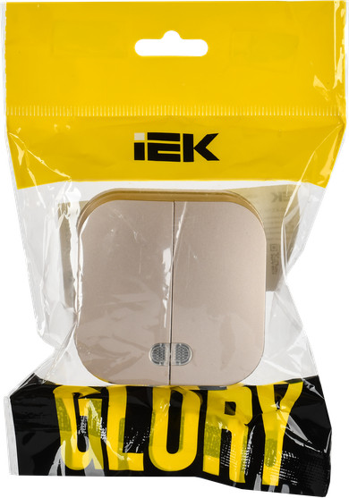 Выключатель IEK Glory EVH21-K37M-10